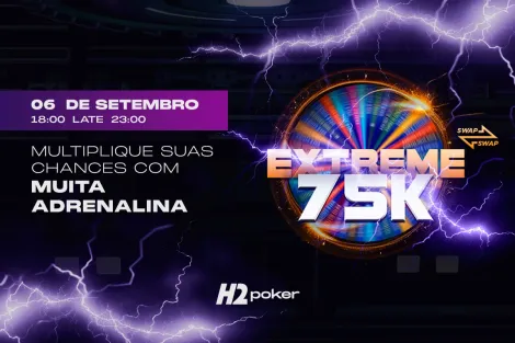 H2 Club Campinas volta a realizar Extreme Swap com R$ 75K garantidos nesta sexta