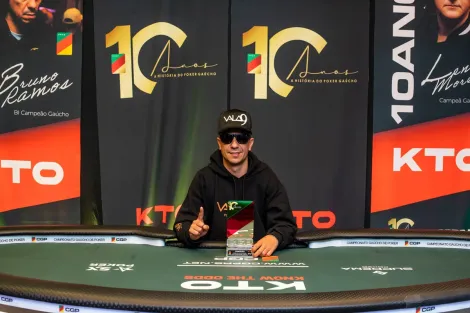 Bruno Ramos vence PLO5 Turbo KO do CGP Capital em confronto direto pelo ranking