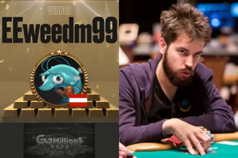 "EEWeedm99" vira heads-up contra Dominik Nitsche e é campeão do GGMillion$