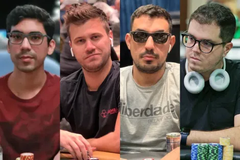 Tropa verde e amarela se classifica ao Dia 2 do Main Event da WSOP Online