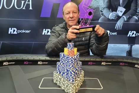 Reinaldo Abramovay leva a melhor no 150K High Roller da Live-On do H2 Club São Paulo