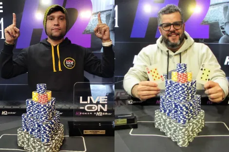 Charles Ferreira e William Rocha são campeões na Live-On do H2 Club São Paulo