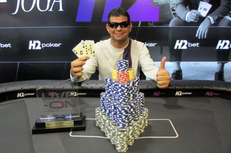 Leonardo Costa ganha o 30K Rebuy da Live-On do H2 Club São Paulo