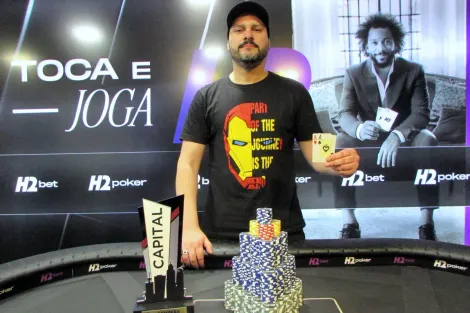 Pietro Carvalho leva a melhor no Capital Poker Fest do H2 Club São Paulo