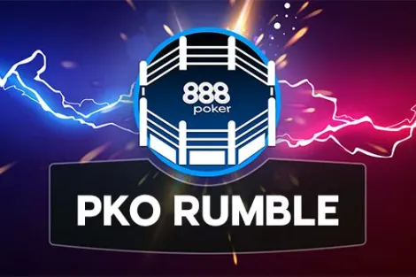 Brasileiros brilham em diferentes versões do PKO Rumble do 888poker