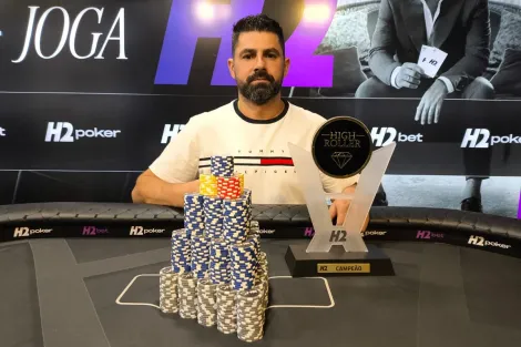 Jacques Ortega vence o Super High Roller 150K do H2 Club São Paulo