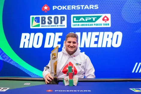 Pedro Cassar vira heads-up contra Leo Rizzo e crava 1-Day High Roller do BSOP Rio