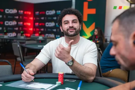 André Koch lidera classificados no Dia 1C do Main Event do CGP Gramado