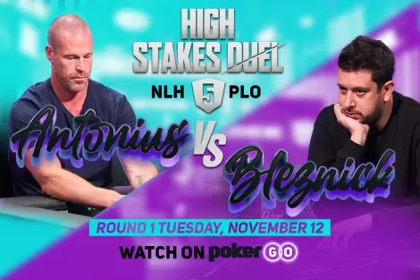 Patrik Antonius e Jared Bleznick se enfrentam em nova edição do High Stakes Duel