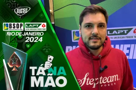 Tá na Mão: Thiago Grigoletti economiza valiosas fichas no LAPT Rio