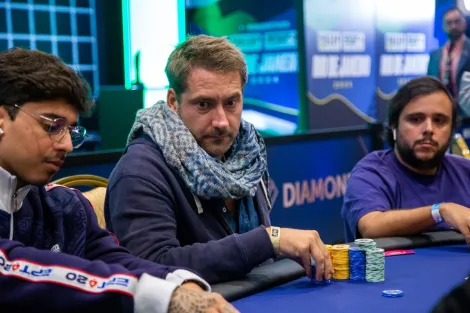 Hugues Girard encabeça classificados no Dia 1 do High Rollers do LAPT Rio