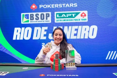 Carla Marins conquista Ladies do BSOP Rio em primeiro título no circuito