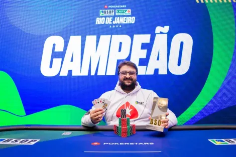 Pedro Barossi derrota José Heraldo "Radio" no HU e leva PLO Dealers Choice do BSOP Rio