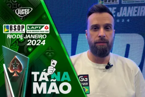 Tá na Mão: Daniel Almeida explica pote gigante no High Roller do BSOP Rio