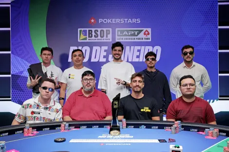 [AO VIVO] Mesa Final do Main Event do BSOP Rio com Cartas Reveladas