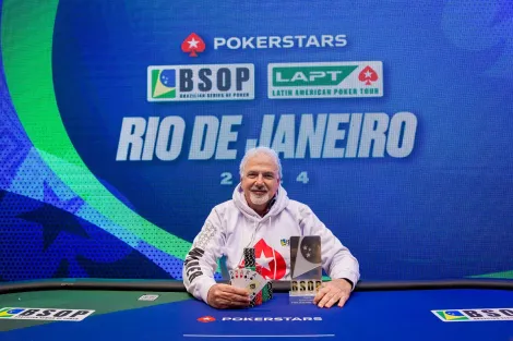 Luiz Alberto Gazel vence PLO 5 Cartas do BSOP Rio em HU costarriquenho