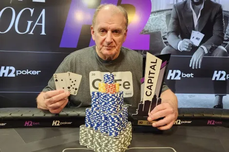 Edmond Filho crava o Capital Poker Fest 30K do H2 Club São Paulo