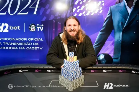 Vinícius Coelho vence primeiro ranking online da H2 School, a escola de poker do H2