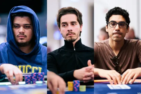 Trio brasileiro avança ao Dia 2 do High Roller do EPT Chipre