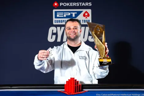 Ryan Mandara domina mesa final e crava High Roller do EPT Chipre