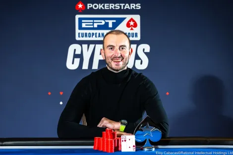 Mikalai Vaskaboinikau vence $10K NLH e fecha EPT Chipre com bicampeonato