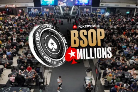 PokerStars terá dois Mega Satélites para o BSOP Millions neste domingo