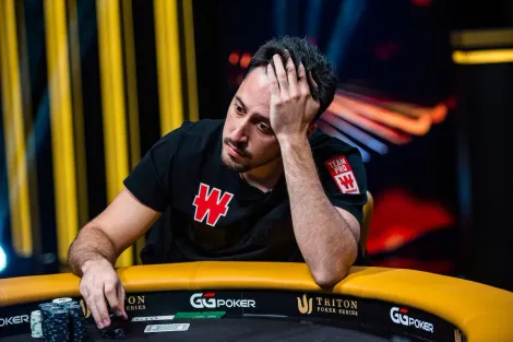 Nuts no turn e pote gigante: a queda de Adrian Mateos em torneio de US$ 200K