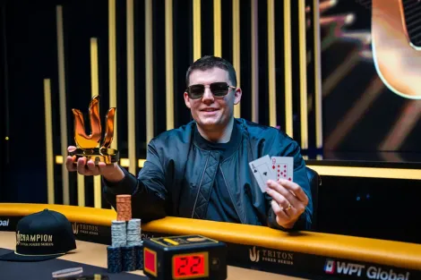 Jesse Lonis passa por feras e leva US$ 1,5 milhão no Evento #9 da Triton Monte Carlo