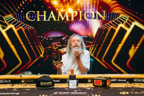 Vladimir Korzinin vence Evento #12 da Triton Monte Carlo após vice no US$ 200K