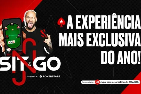 PokerStars lança série de freerolls que vale vaga em torneio com o craque Neymar