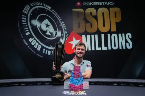 Kelvin Kerber é campeão do Super High Roller do BSOP Millions em reta final absurda