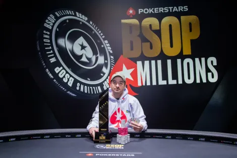 Mateus Pimenta vira heads-up e crava The PLO5 Challenge do BSOP Millions