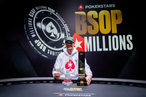 Leandro Zavodini vence The Legends do BSOP Millions e fatura R$ 3,5 milhões