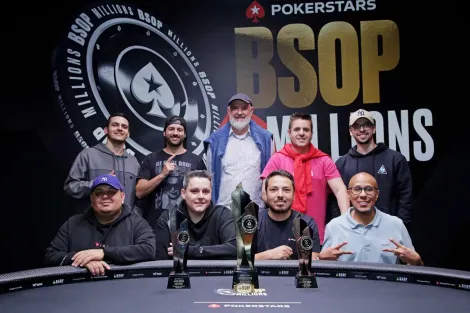 Jose Lesta, da Argentina, lidera mesa final do BSOP Millions