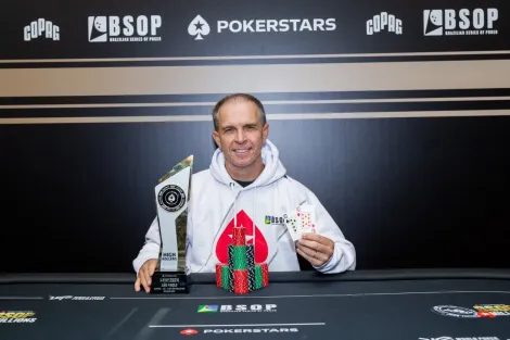 Gualter Salles bate Thiago Camilo e vence 2-Day High Roller PKO do BSOP Millions