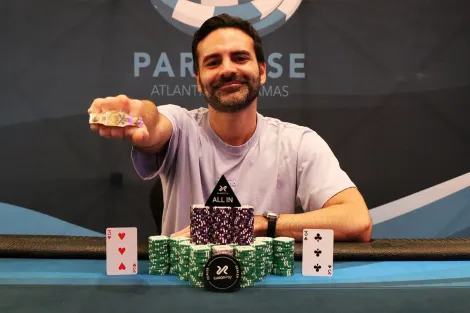 Jeffrey Hakim supera casal no 3-handed e vence o Mini Main Event da WSOP Paradise