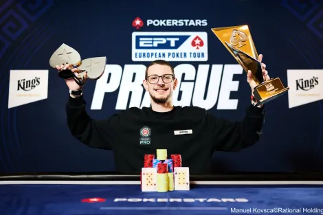 Thomas Santerne crava SHR Second Chance e é tricampeão no EPT Praga