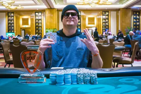 Taylor Wilson bate feras e leva US$ 511 mil ao vencer High Roller do LHPO