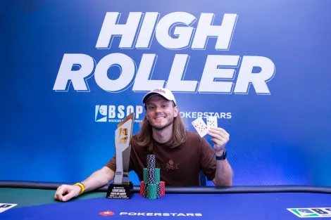 Alisson Piekazewicz vence 1-Day High Roller no primeiro dia de BSOP Costa do Sauípe