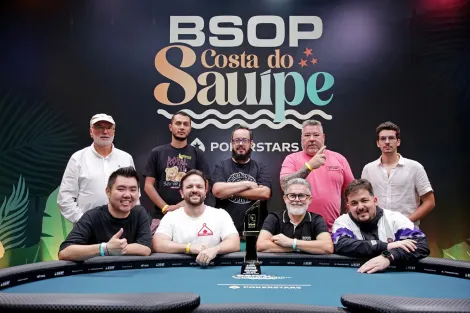 Gabriel Medeiros lidera mesa final do Main Event do BSOP Costa do Sauípe