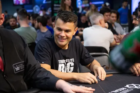 Gustavo Mastelotto forra com vice do Tuesday Classic HR no GGPoker