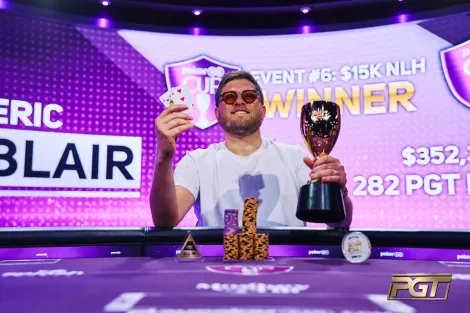 Eric Blair vence Evento #6 e é bicampeão na PokerGO Cup