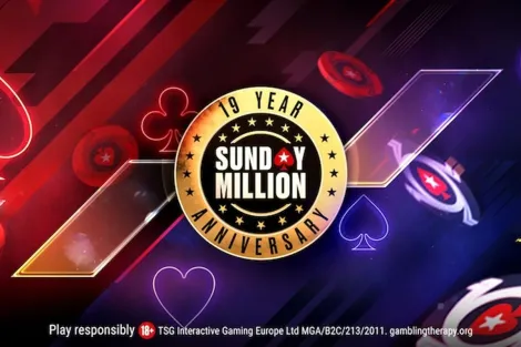 Sunday Million de Aniversário terá US$ 6 milhões GTD dentro da SM Season; confira