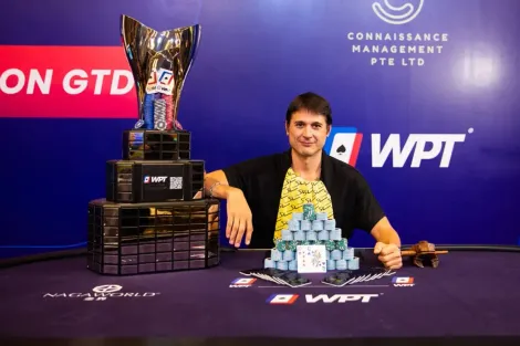 Lenda do online, russo Artem Vezhenkov vence WPT Camboja e leva US$ 390 mil