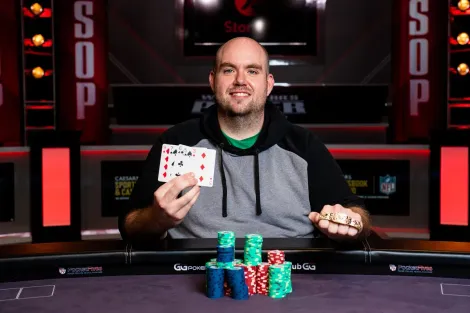 Maxx Coleman crava Evento #29 e conquista primeiro título após traves na WSOP