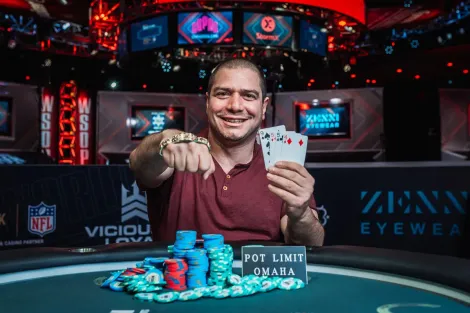 Menikos Panagiotou conquista primeiro bracelete do Chipre no Evento #48 da WSOP