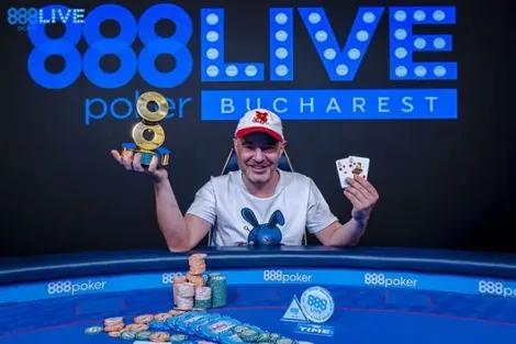 Slaven Popov crava Main Event do 888poker LIVE Bucareste e leva primeiro título da carreira