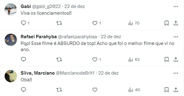 Internautas comentam sobre Top Gun: Maverick, que está na Netflix - Foto: Twitter