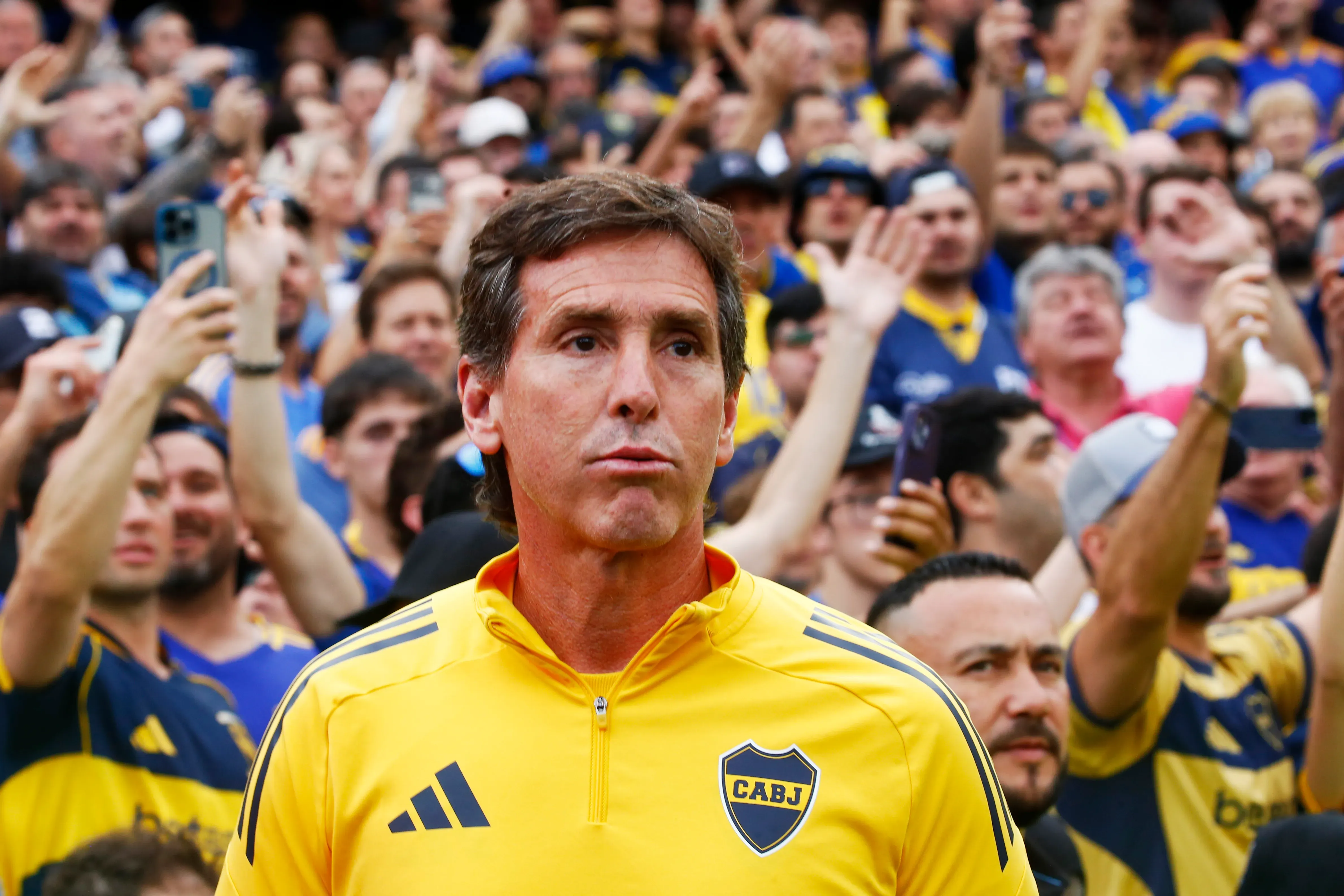 La respuesta que dan en Boca sobre el futuro de Úbeda. (Getty Images)