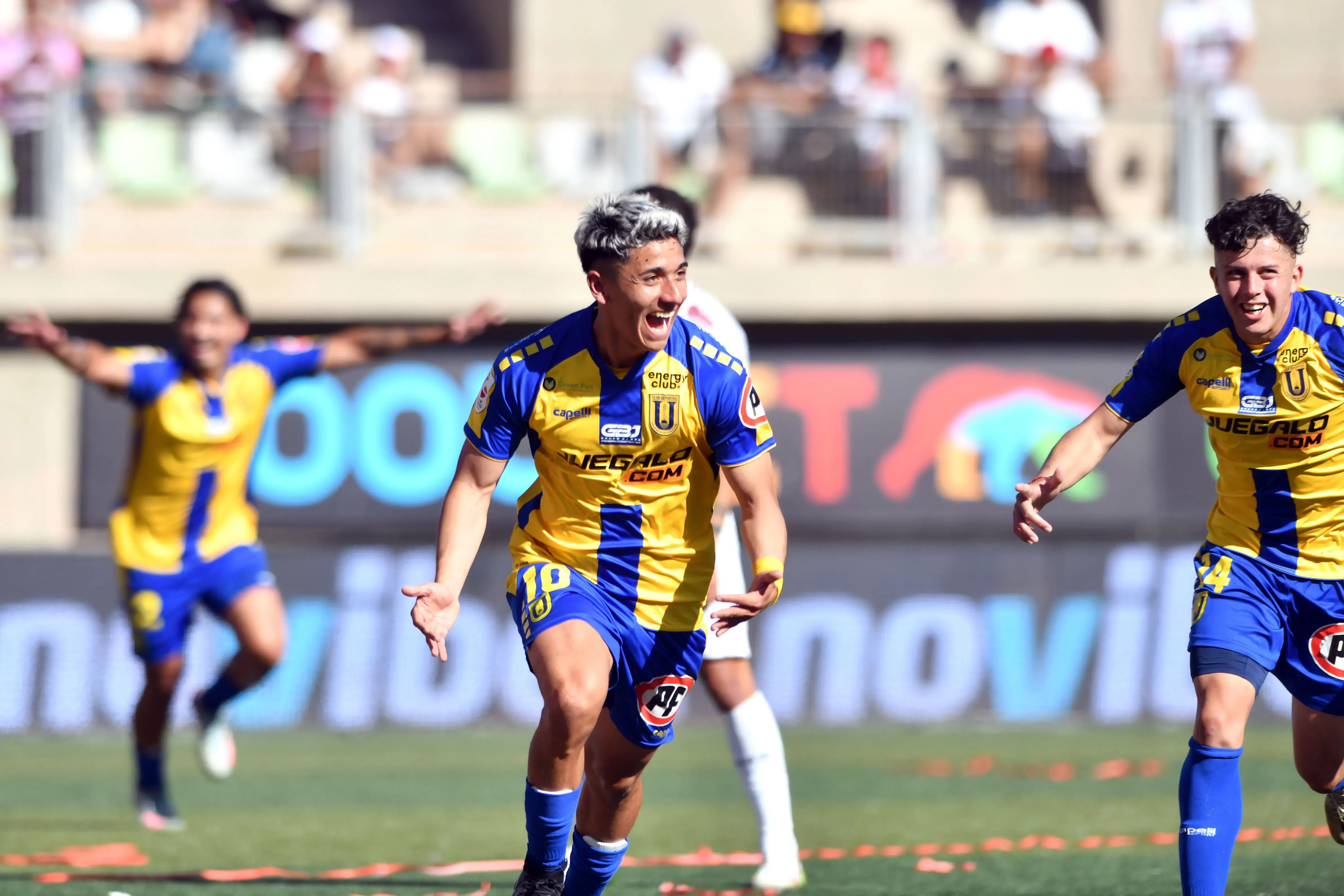 Jeison Fuentealba fue clave en el ascenso de Universidad de Concepción. Foto: Alejandro Pizarro Ubilla/Photosport